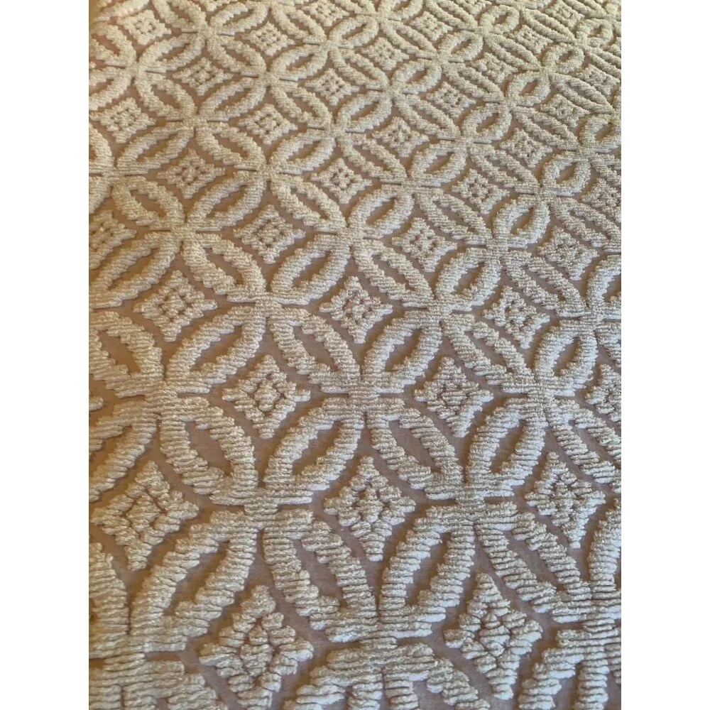 Vintage Pink Chenille Bedspread 98